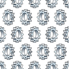 Tooth wheel gear pattern