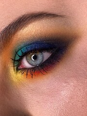 Obraz premium close up of eye