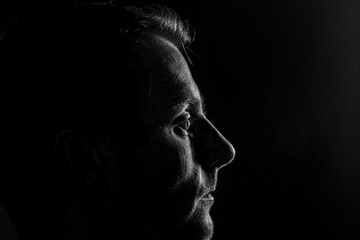 Profilbild in schwarz weiss © thebigticket20