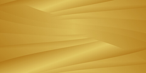 Gold abstract stripe pattern background. Optical illusion twisted lines and curves background. Abstract 3d vector illustration with gradient.
