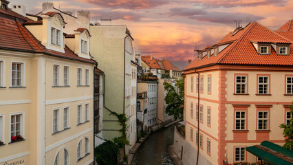 Obraz premium Prague Canakl View
