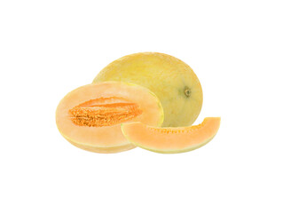 cantaloupe malons isolated  on  transparent png