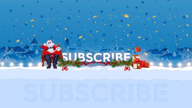 Christmas Subscribe Banner