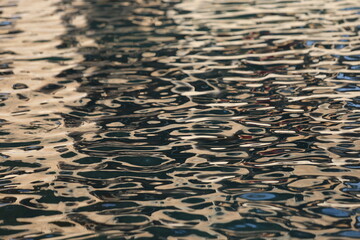 ripples in the water