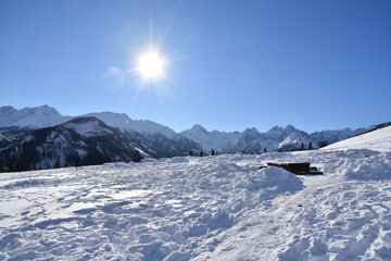 Rusinowa Polana, Tatry, zima, śnieg, Park Narodowy, TPN,