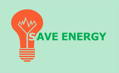 illustration vector graphic of saving energy icon, for decoration, menu, lists, book, journal, etc