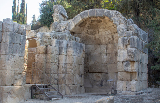 The ancient christian Church building which was built at Emmaus