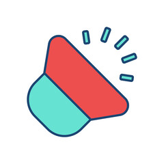 Volume line universal icon ui ux element sign.