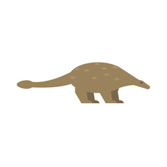 Vector drawn baby dinosaur illustrated Cartoon