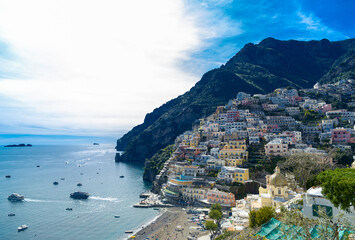 Fototapeta na wymiar Positano-Amalfi Coast Italy