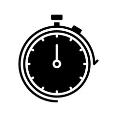 Timer icon. sign for mobile concept and web design. vector illustration