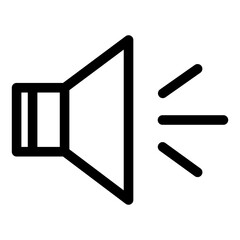 Illustration of Speaker design Icon
