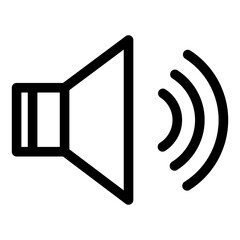 Illustration of Speaker design Icon