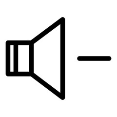 Illustration of Speaker design Icon