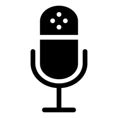 Illustration of Microphone design Icon