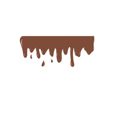 melted chocolate dripping