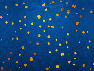 祝賀の金箔の紙吹雪