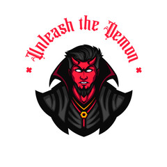 Unleash the Demon Hell Mascot