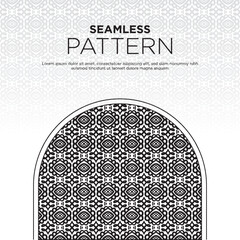 Seamless pattern texture wallpaper background vector design