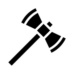 Axe Icon Glyph Style