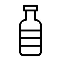 Bottle Icon Line Style