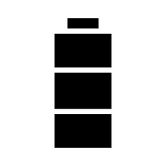 Bottle Icon Glyph Style