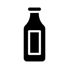 Bottle Icon Glyph Style