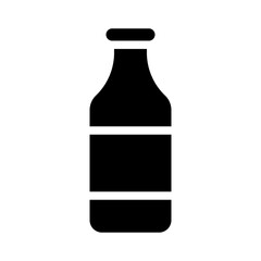 Bottle Icon Glyph Style