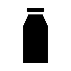 Bottle Icon Glyph Style