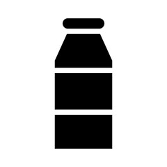 Bottle Icon Glyph Style