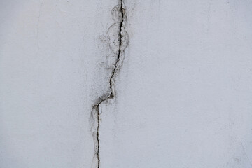 Background of cracked concrete wall