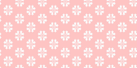 Seamless pattern with pink flowers, texture