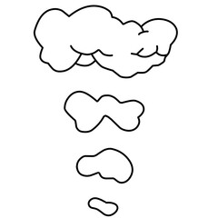 Smoke line clouds