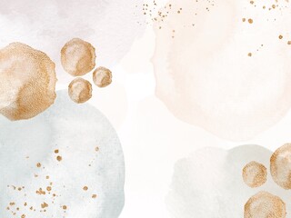 Painted watercolor background 