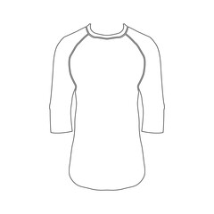 t-shirt icon vector