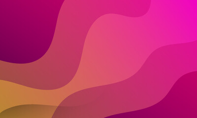 Vector abstract wave line colorful landing page flat background vector design