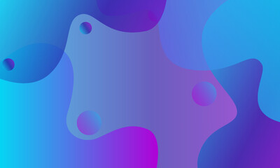 Vector abstract wave line colorful landing page flat background vector design