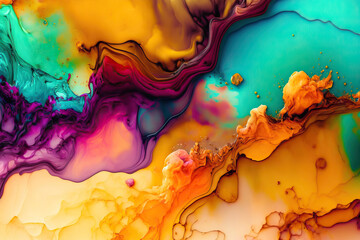 abstract Alcohol Ink  background