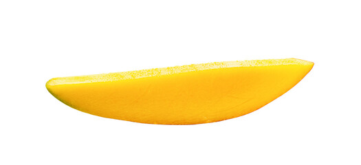 mango slices on transparent png