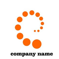 Fototapeta na wymiar logo company name icon