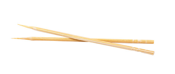 Wooden Toothpicks isolated on transparent png