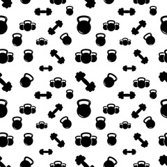 barbell pattern printable, vector icon