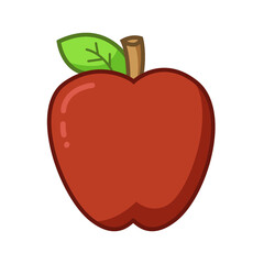 Color Apple Vectors Illustration