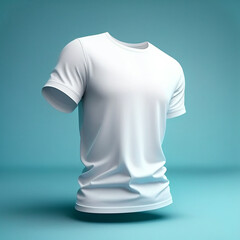 White t-shirt for mockup