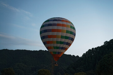 Fototapeta na wymiar Hot Air Balloon in the Sky