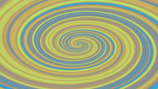 Turning whirlpool round midle point. Colorful strips