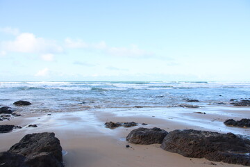Fototapeta na wymiar Surf Beach, Phillip Island, Victoria, Australia.
