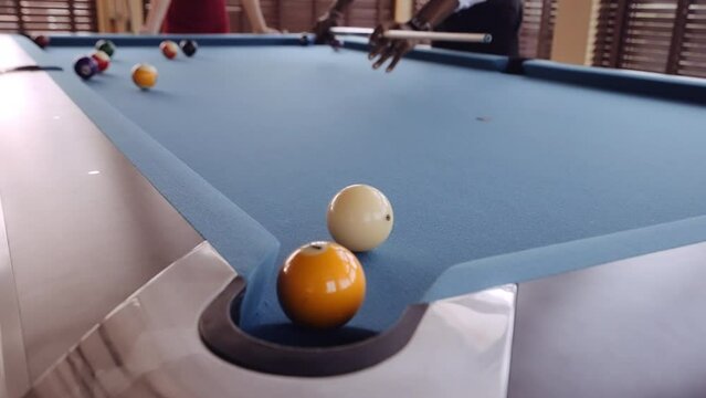 Man Pocket Shots Number 1 Pool Ball