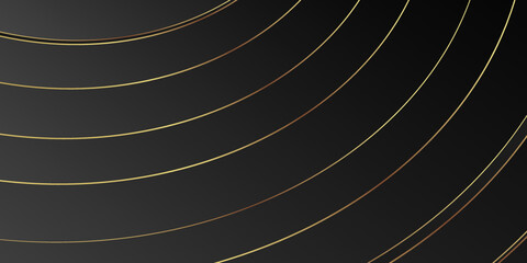 Black abstract background design. Modern line pattern in monochrome colors. Premium stripe and wavy texture for banner, business background.