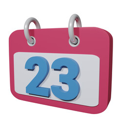 Calendar Icon 3D